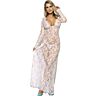 Obleka Sublime Vestido dolga z dolgimi rokavi