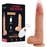Dildo Cyber Silicock Master Huck 20.9 cm z daljinskim upravljalcem