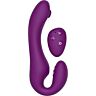 Vibrator Rabbit XOCOON Strapless 2 v 1 z daljinskim upravljalnikom
