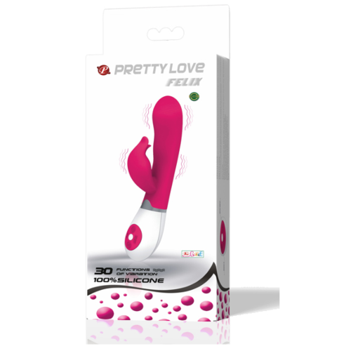 Rabbit vibrator Pretty Love Flirtation z Felix stimulatorem