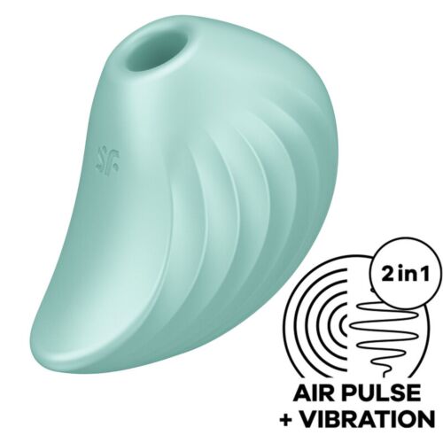 Sesalec Satisfyer Pearl Diver z vibracijami in Air Pulse