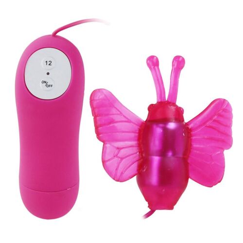 Mini vibrátor BAILE CUTE SECRET BUTTERFLY STIMULATOR