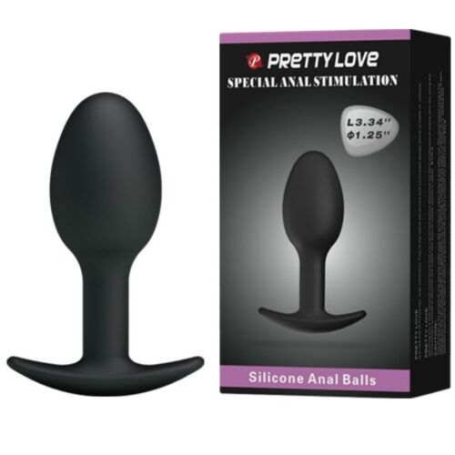 Analni plug Pretty Love 6.5 cm z maso