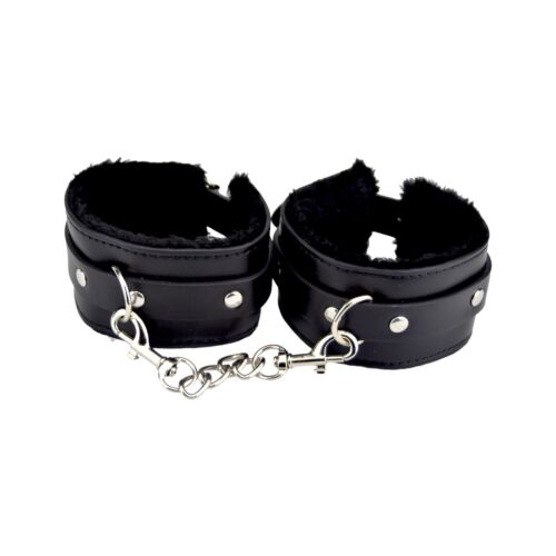 Lisice Bound to Please Furry Plush Wrist Cuffs