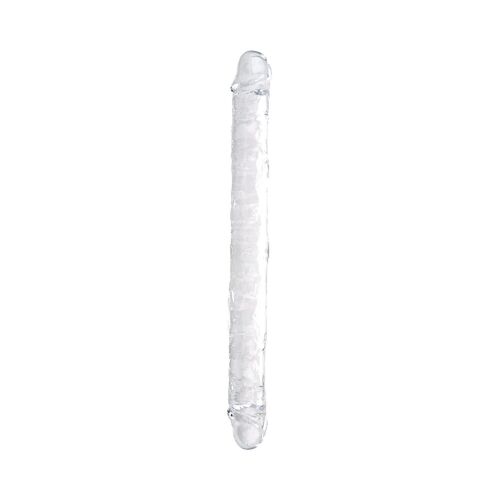 Dvojni Dildo Loving Joy 18 Inch Prosojen