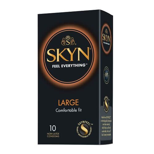 Kondomi Mates SKYN Large z udobnim materialom