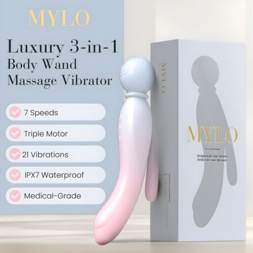 Vibrator MYLO 3-in-1 Body Wand Massager