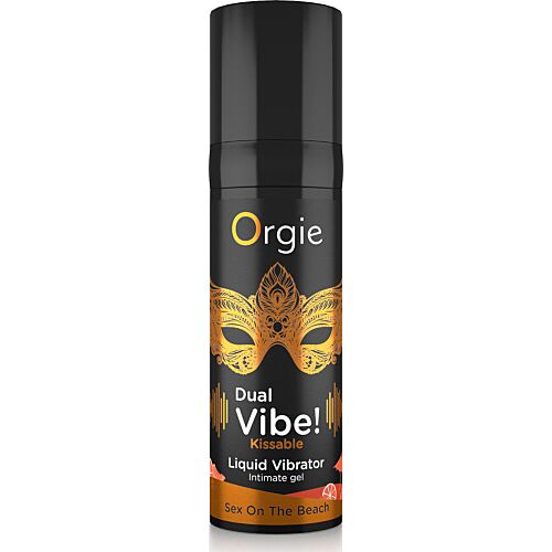 Gel stimulanten Orgie Dual Vibe s okusom Sex on the Beach
