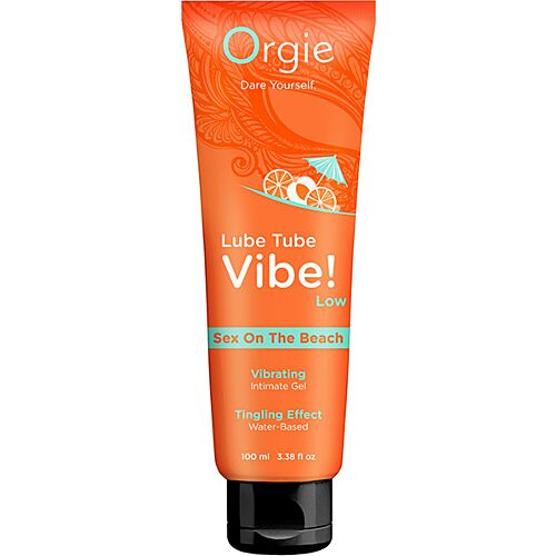 Lubrikant Orgie LUBE TUBE VIBE SEX ON THE BEACH z vibracijami