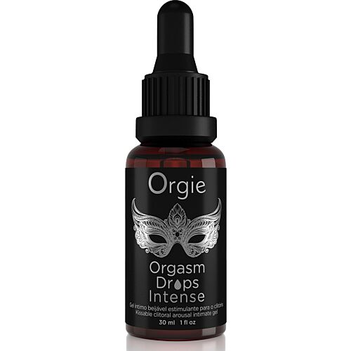 Gel za intimno uporabo Orgie Orgasm Drops Intense s toploto