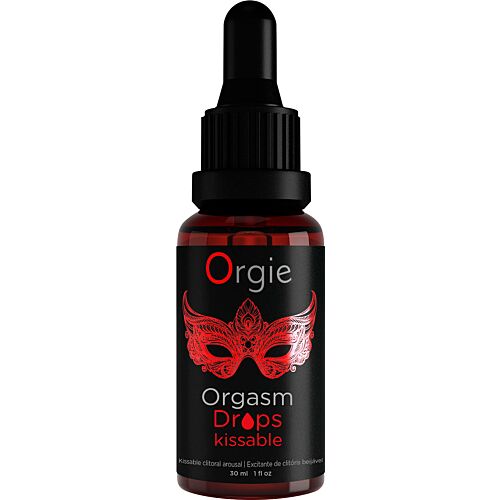 Gel intimni Orgie Orgasm Drops Kissable 30 ml za oralno uporabo