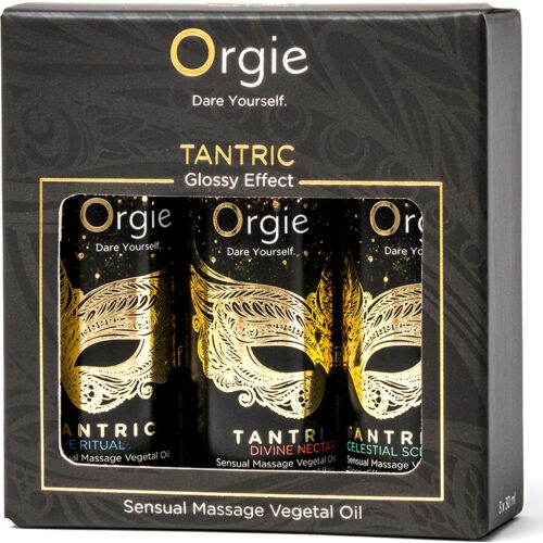 Olja za masažo Orgie Tantric Sensual 3x30ml