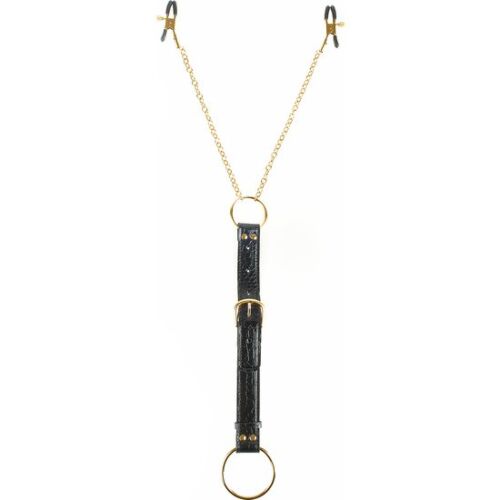 Obroč Fetish Fantasy Gold in Sponke za bradavičke