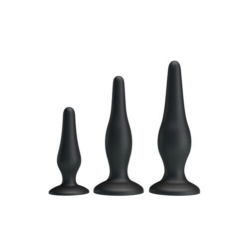 Set analnih plugsov PARTY UP Jerry s tremi velikostmi