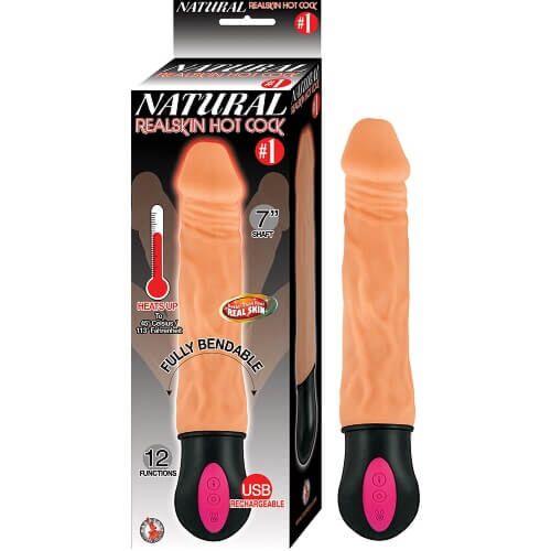 Dildo Nasstoys Realistic Warming 7 inch z ogrevanjem