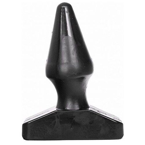 Plug anal ALL BLACK 16 cm z obliko stožca
