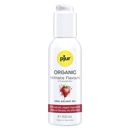 Intimni gel pjur ORGANIC Intimate Flavours Strawberry