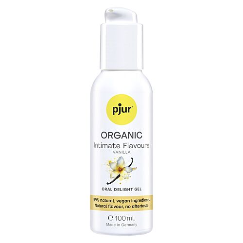 Intimni gel Pjur ORGANIC z okusom vanilje