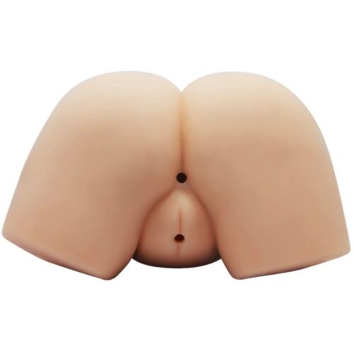Masturbator CRAZY BULL - Realistična vagina in anus z vibracijo
