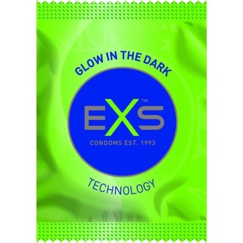 Kondomi Exs Glow 100s – Svetleči kondomi za zabavne trenutke