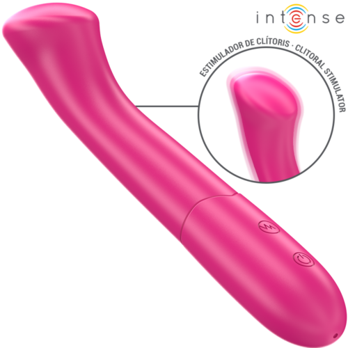 Intense Fun Vibrator Paty 19 cm fleksibilen in močan