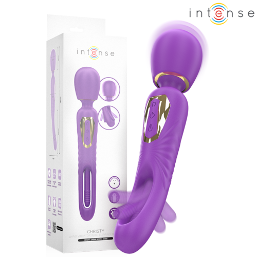 Vibrator INTENSE HIGH TECH Christy z stimulirajočim jezikom