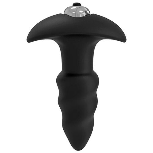 Analni plug S Pleasures Butt Plug Wave z vibracijo