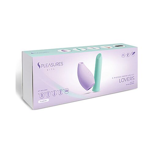 Lovers Kit S Pleasures Kits - stimulacija klitorisa in vibrator