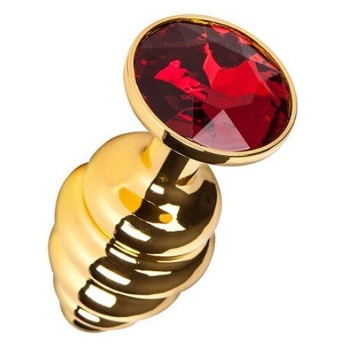 Plug S Pleasures Metal BEE z diamantno podlago
