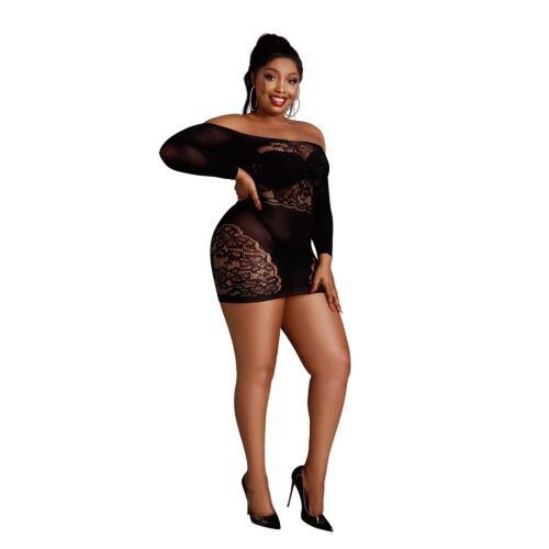 Seksi Obleka Moonlight Mini Dress Plus Size