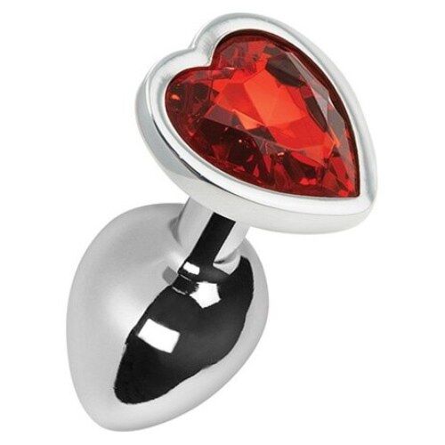 Plug S Pleasures Metal ELLA z obliko srca