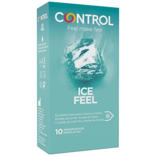 Kondomi Control Ice Feel 10 kosov za osvežujoč občutek