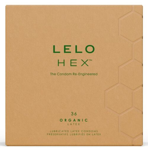 Kondom LELO HEX Organic z ekološkim lateksom
