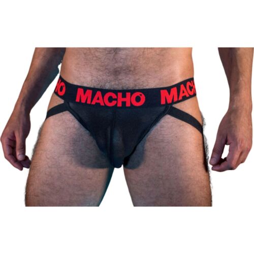 Jockstrap MACHO UNDERWEAR MX26X2 polprosojen videz