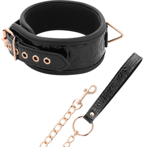 Ovratnik BEGME BLACK EDITION Premium veganska usnja