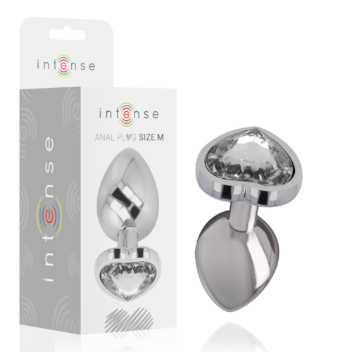 Analni plug INTENSE z diamantom velikost M