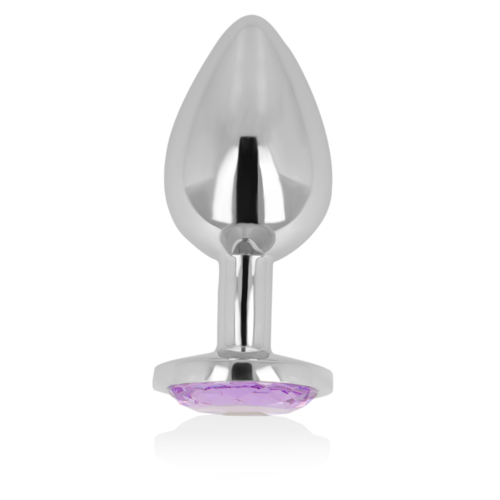 Analni plug OHMAMA z dekorativnim kristalom 8 cm