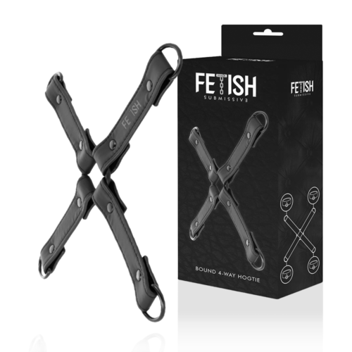 Lisice FETISH SUBMISSIVE - veganske usnjene lisice