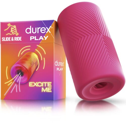 Masturbator DUREX Slide & Ride z elastično ovojnico