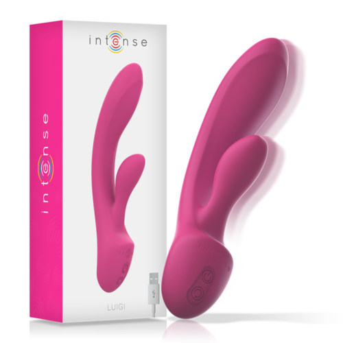 Vibrator INTENSE Luigi z dvojno stimulacijo