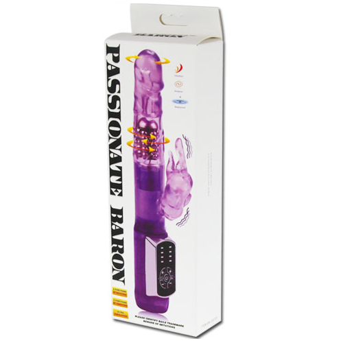 Vibrator Rabbit Baile Passion Baron s dotik kontrola