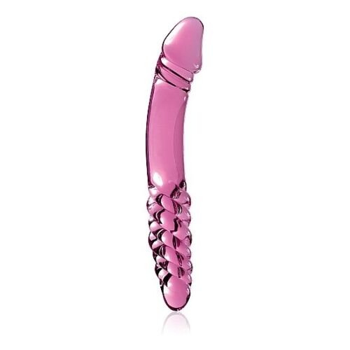 Dildo Icicles Crystal Bliss 57 za dvojno stimulacijo
