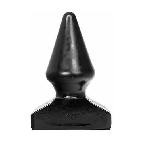 Plug Anal ALL BLACK 20,5 CM s konično obliko