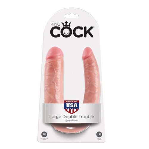 Dildo KING COCK 17.8 cm z realističnim občutkom