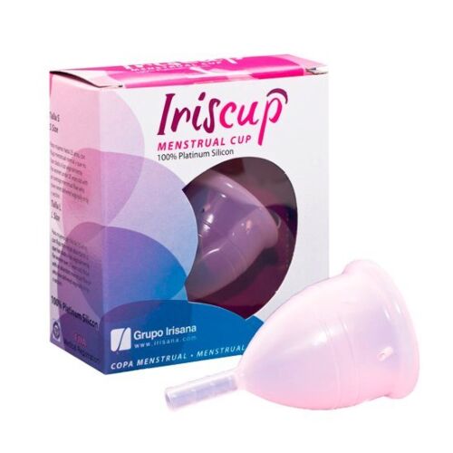 Copa menstrual IrisCup Grande z etuijem za sterilizacijo