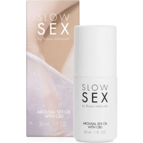 Olje za masažo Bijoux Slow Sex 30 ml z CBD