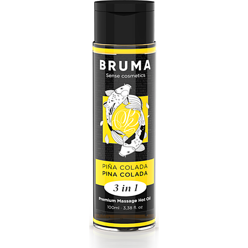 Olje za masažo BRUMA Piña Colada s toplim učinkom