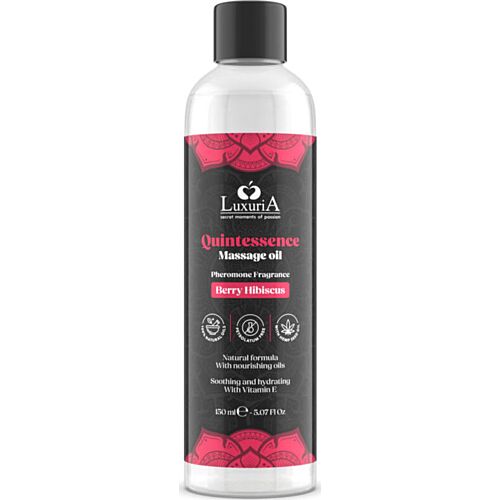 Masažno olje Intimateline Luxuria Baya 150 ml z naravno formulo