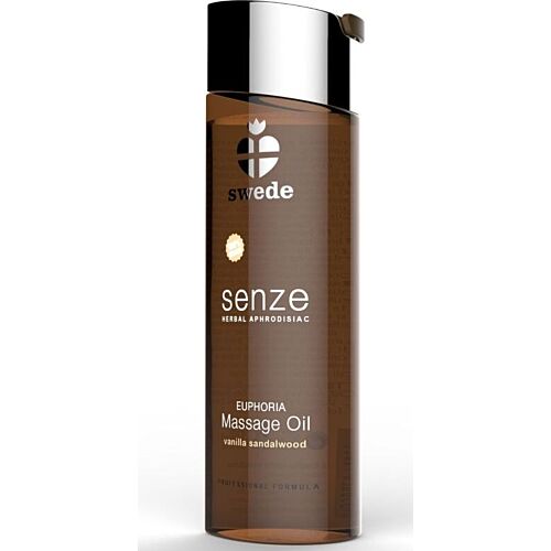 Olje za masažo SWEDE Euphoria 150 ml z vonjem vanilije in sandalovine