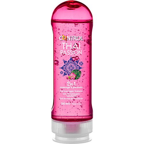 Olje za masažo CONTROL Thai Passion 200 ml 2 v 1